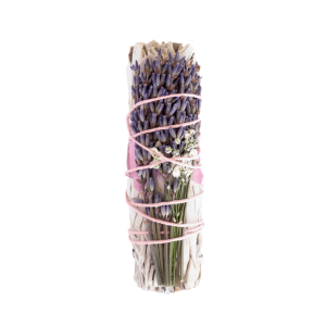 Fresh sage Lavender & Rose Smudge Stick