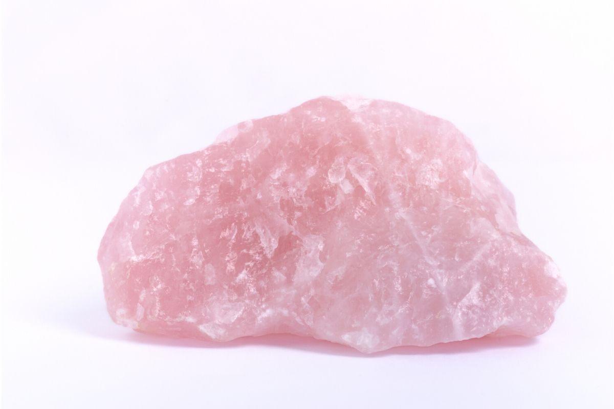 Fresh rose Quartz Crystal