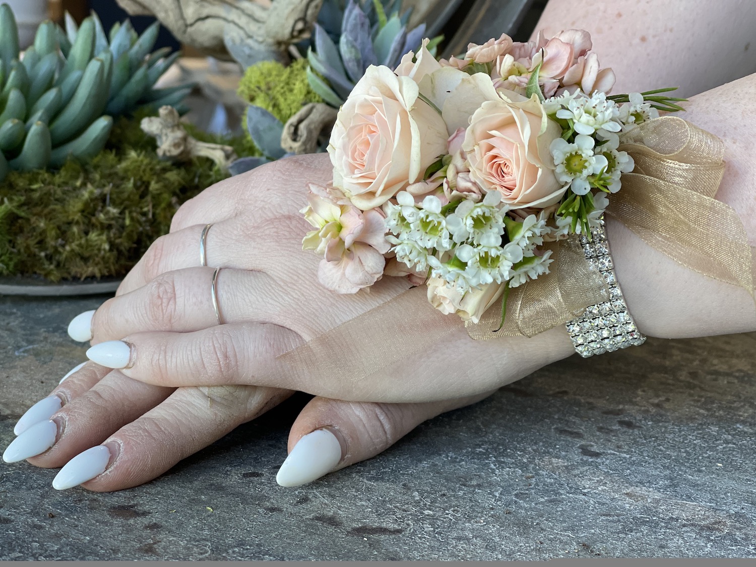 Bling Corsage